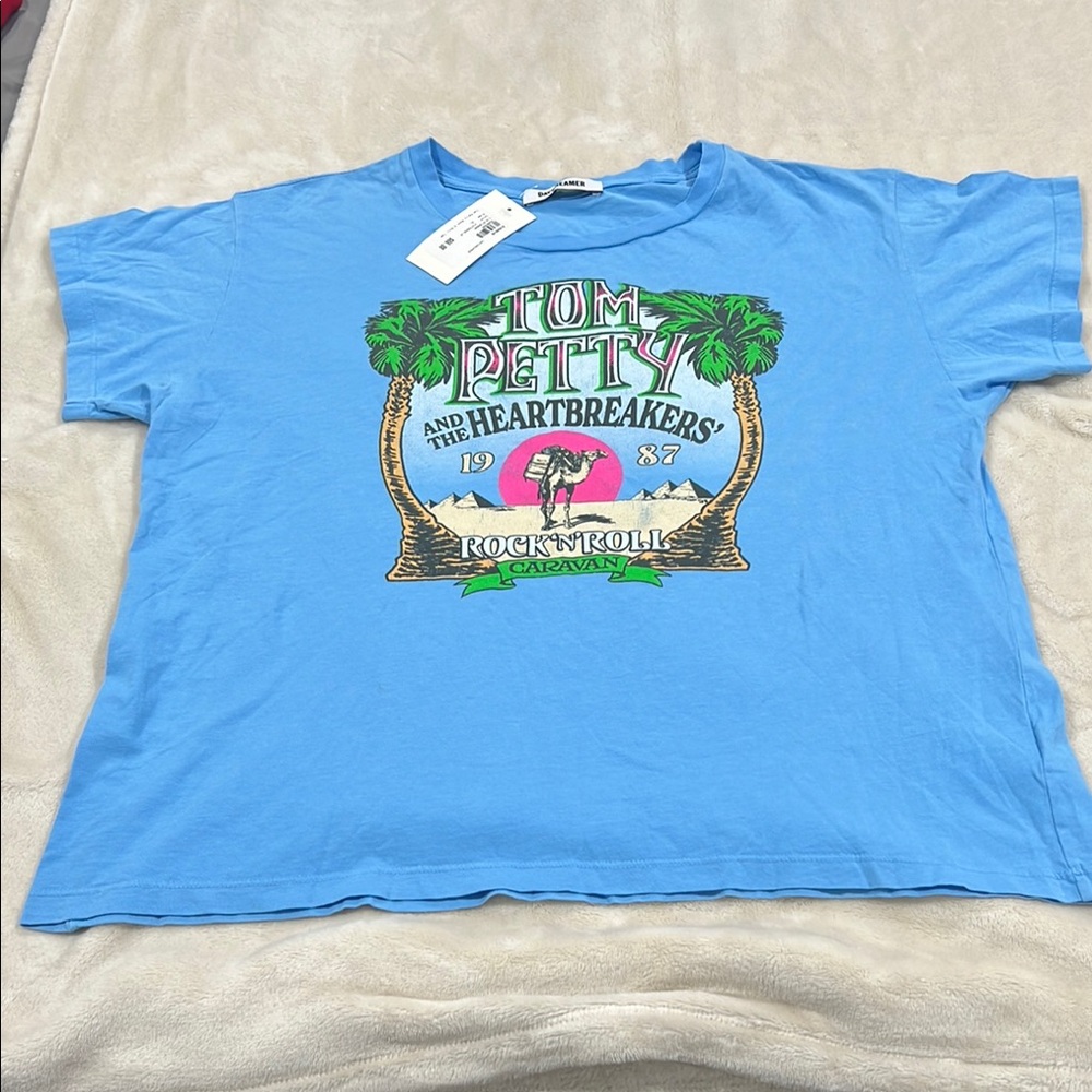 Daydreamer Blue Graphic Tee